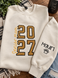 Senior Mom Appliqué Crewneck