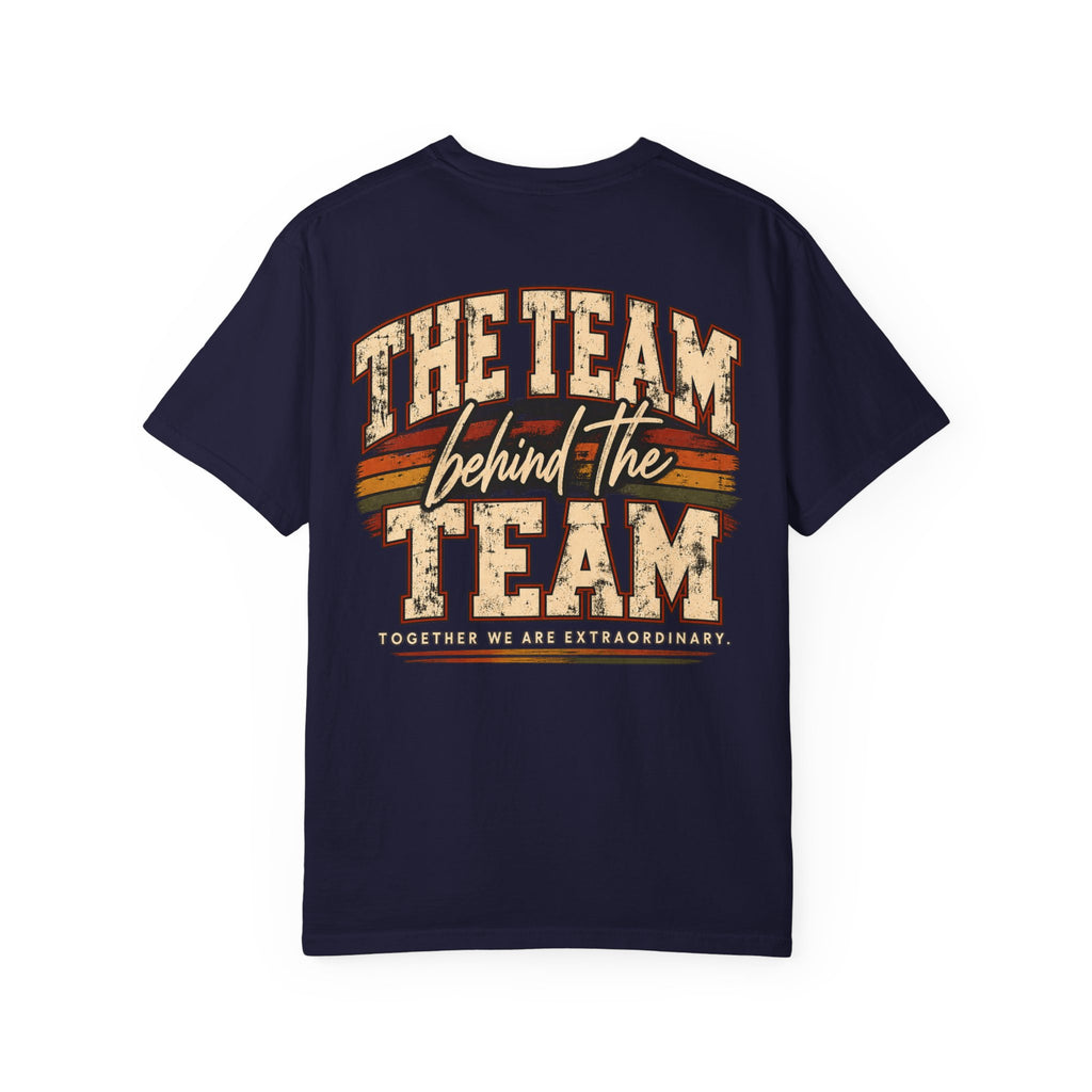 Team Behind the Team Tee | BrandSmith BLUE