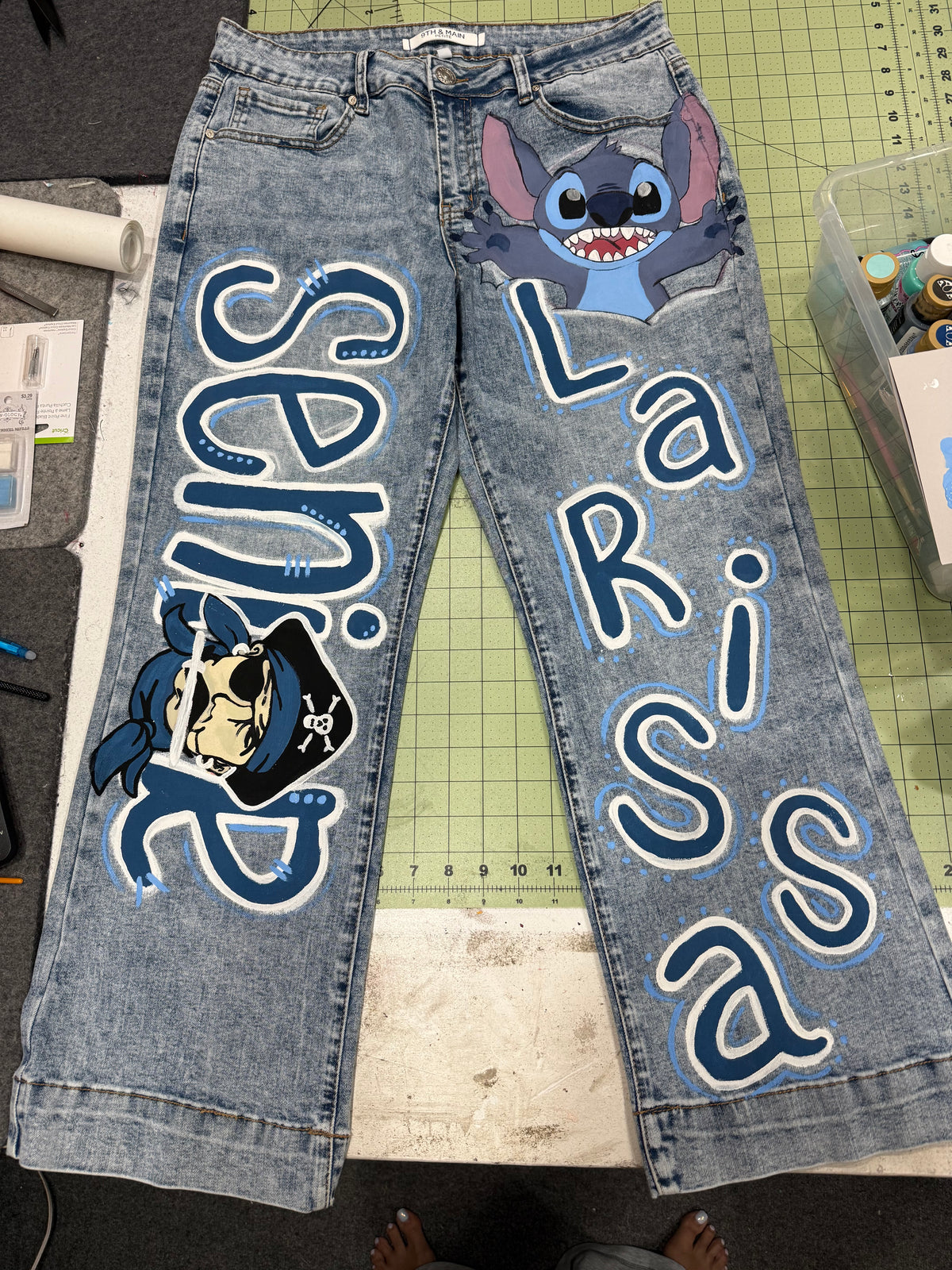 Painted Spirit Jeans