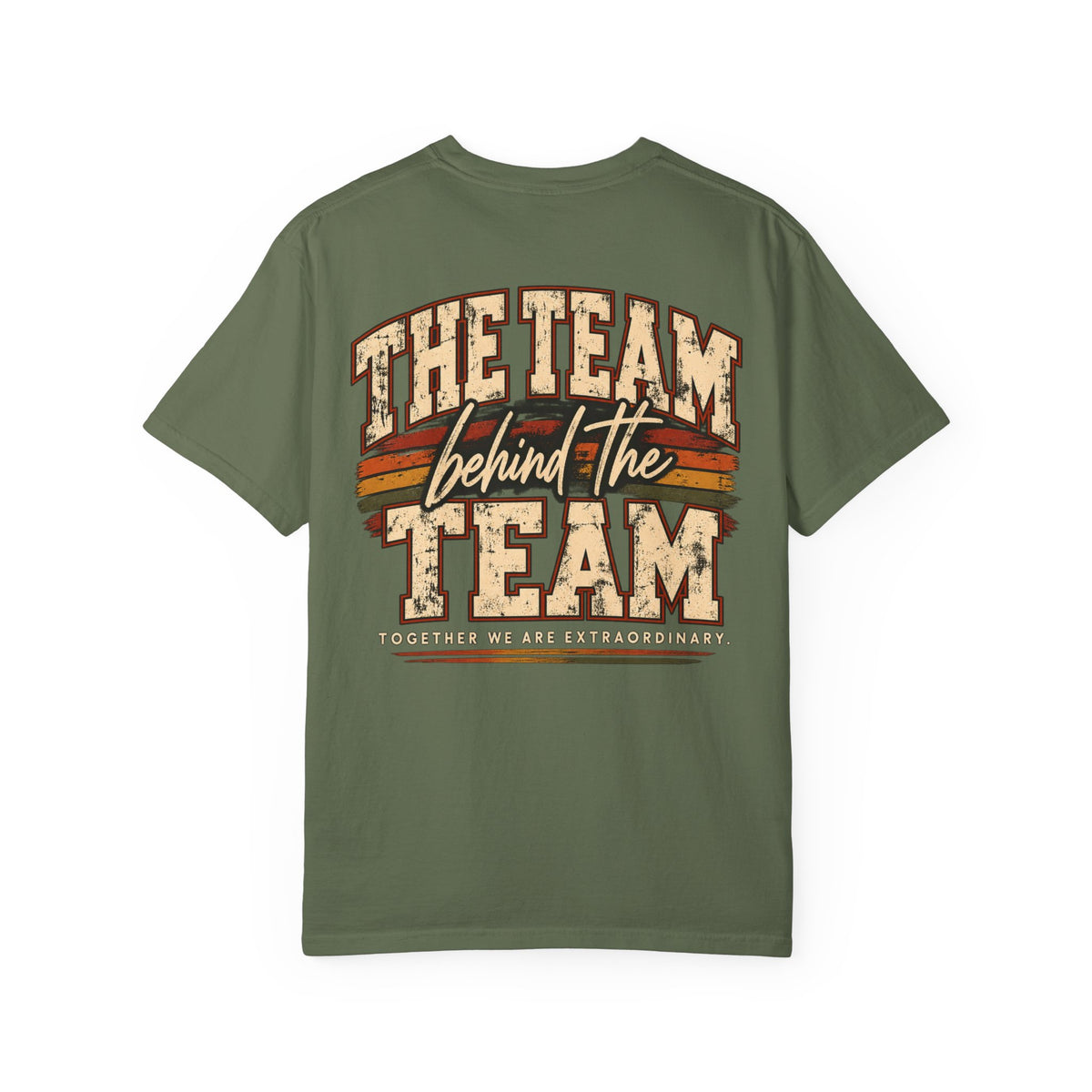 Team Behind the Team Tee | BrandSmith BLUE