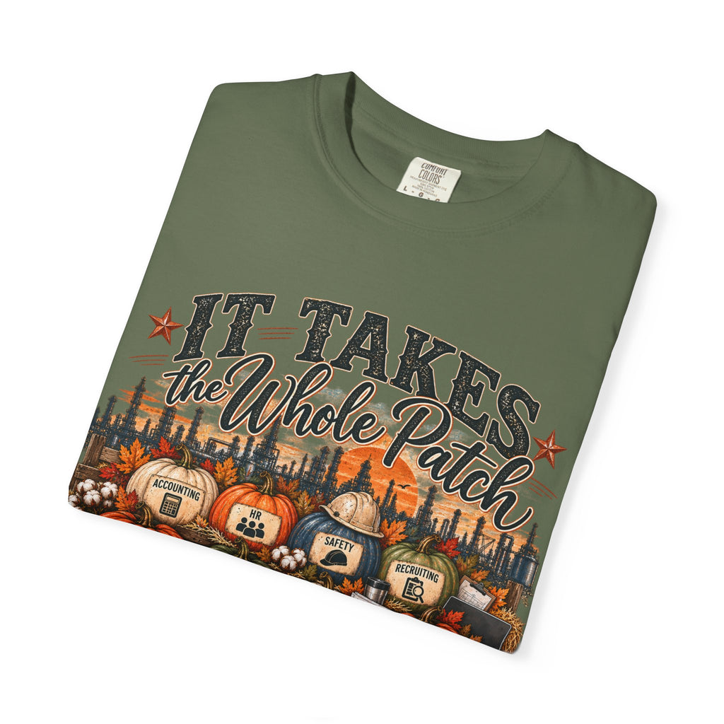 It Takes the Whole Patch Tee | BrandSmith BLUE