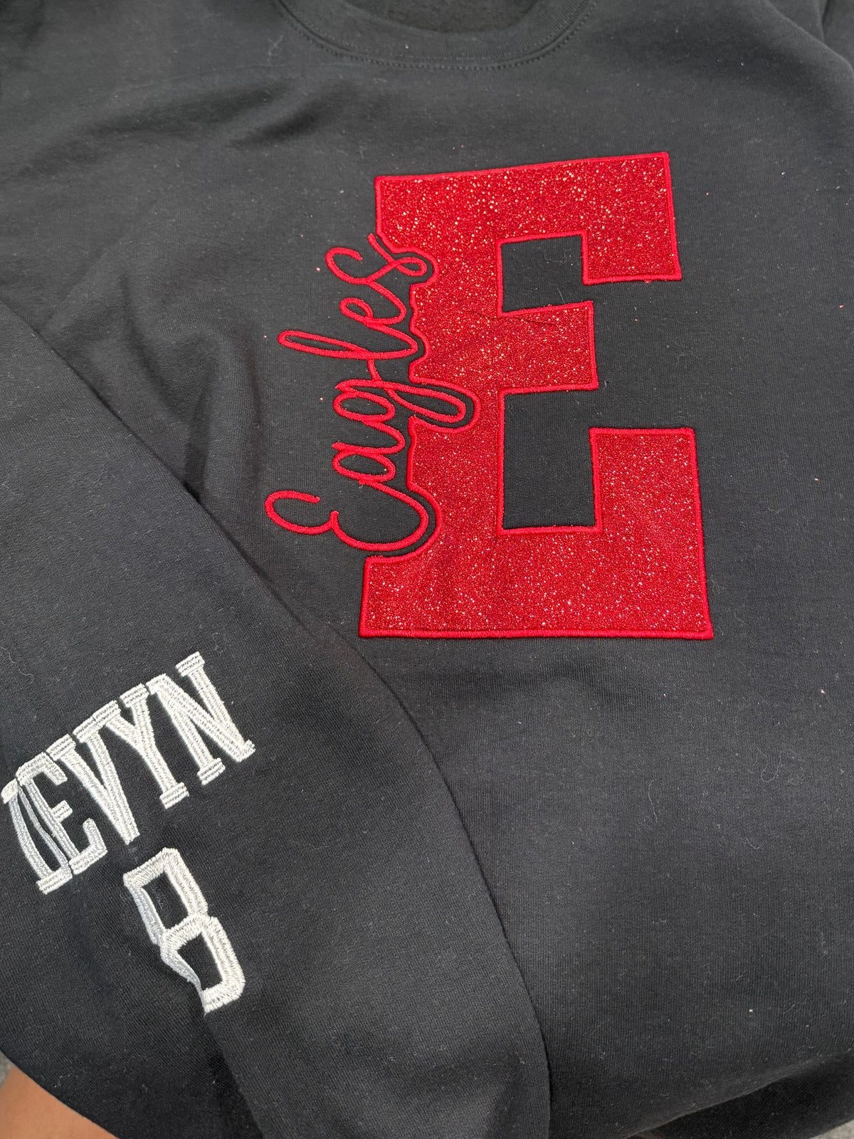 Mascot Knockout Appliqué Crewneck